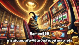 Rambo888 การเล่นเกมออนไลน์เพื่อพิชิตเงินล้านอย่างสบายใจ-6