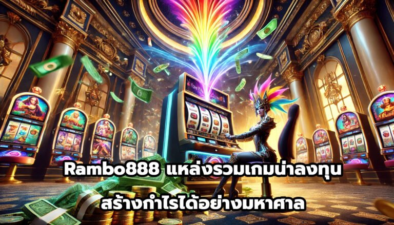 Rambo888 แหล่งรวมเกมน่าลงทุน สร้างกำไรได้อย่างมหาศาล-2
