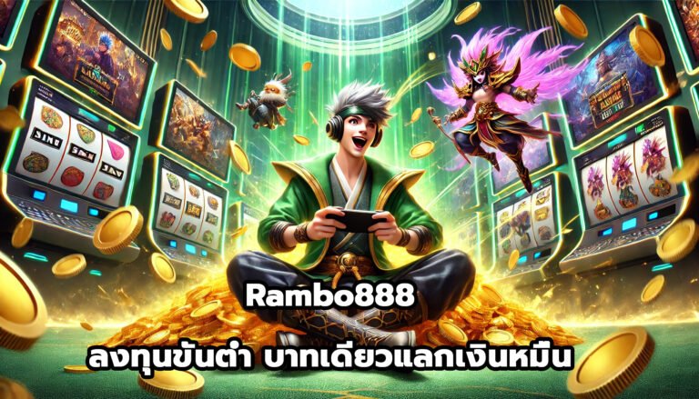 rambo888 ลงทุนขั้นต่ำ บาทเดียวแลกเงินหมื่น-10