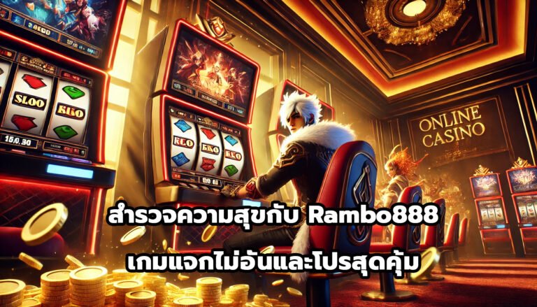สำรวจความสุขกับ Rambo888 เกมแจกไม่อั้นและโปรสุดคุ้ม-15